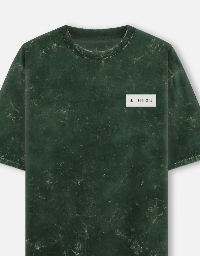 Unisex Acid Washed Oversized Tee